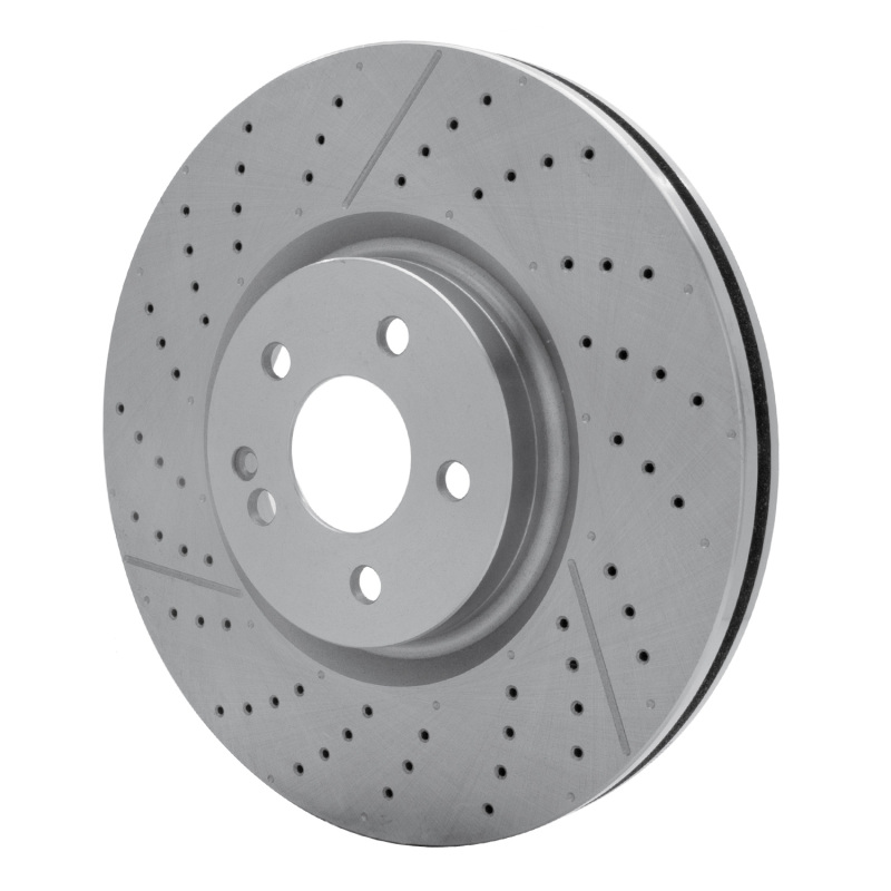 Mercedes-Benz GLA45 AMG Brake Rotor (1) - Front - R1 Concepts - Drill & Slot - `14-`19